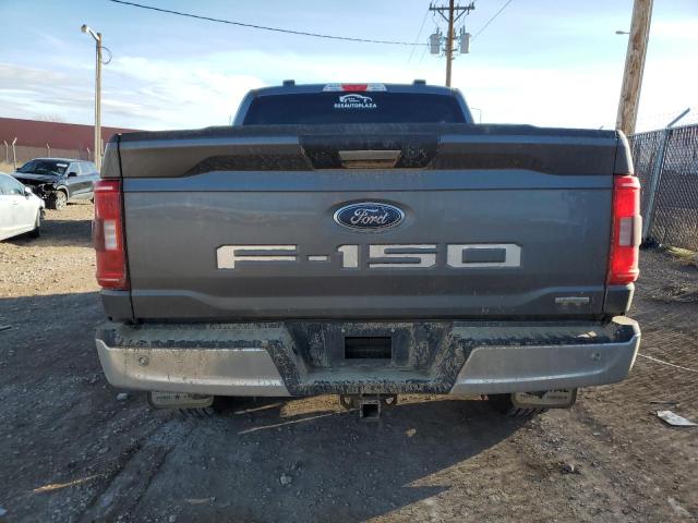 1FTEW1EP8NKD13549 - 2022 FORD F150 SUPERCREW GRAY photo 6