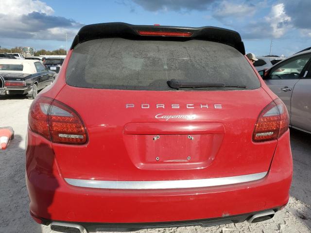 WP1AB2A2XELA56879 - 2014 PORSCHE CAYENNE S RED photo 6