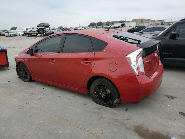 JTDKN3DU9C1549994 - 2012 TOYOTA PRIUS RED photo 2