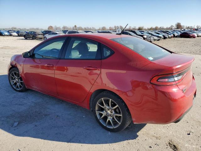 1C3CDFBB6ED702539 - 2014 DODGE DART SXT RED photo 2