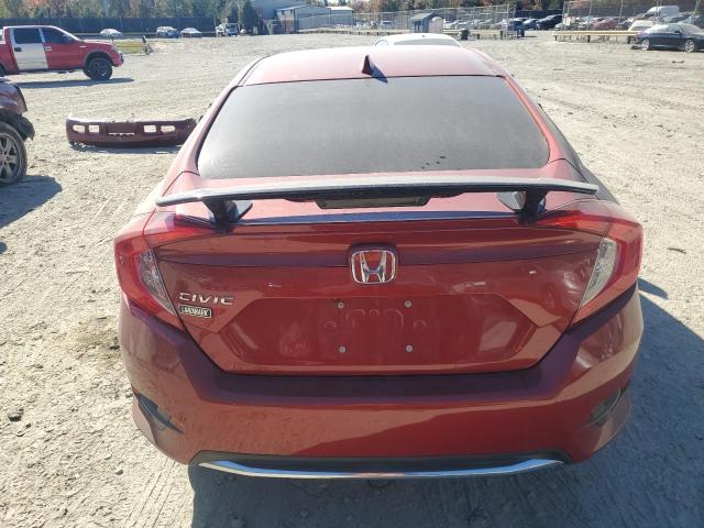 19XFC1F76KE008674 - 2019 HONDA CIVIC EXL წითელი ფოტო 6