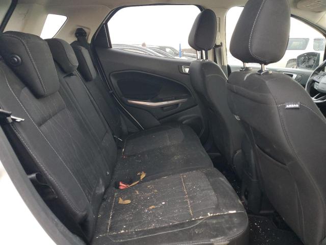 MAJ3S2GE5KC307076 - 2019 FORD ECOSPORT SE WHITE photo 10