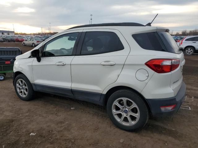 MAJ3S2GE5KC307076 - 2019 FORD ECOSPORT SE WHITE photo 2