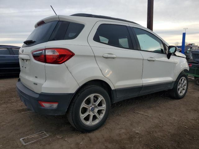 MAJ3S2GE5KC307076 - 2019 FORD ECOSPORT SE WHITE photo 3