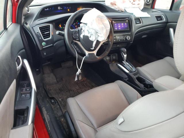 2HGFG3B01FH505068 - 2015 HONDA CIVIC EXL 红色 照片 8
