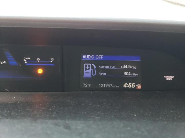 2HGFG3B01FH505068 - 2015 HONDA CIVIC EXL 红色 照片 9