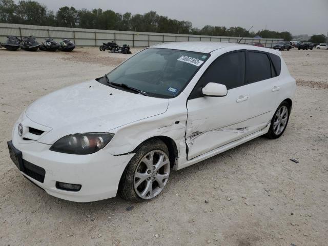 JM1BK343171645575 - 2007 MAZDA 3 HATCHBACK WHITE photo 1