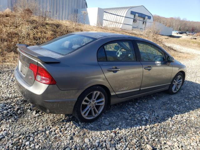 2HGFA55538H708857 - 2008 HONDA CIVIC SI GRAY photo 3