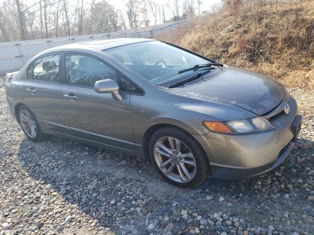 2HGFA55538H708857 - 2008 HONDA CIVIC SI GRAY photo 4