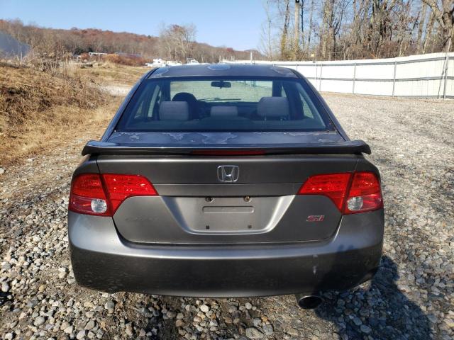 2HGFA55538H708857 - 2008 HONDA CIVIC SI GRAY photo 6