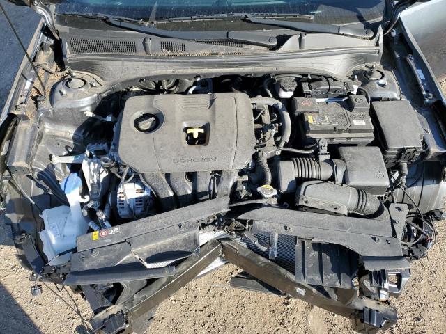 3KPF24AD3KE075850 - 2019 KIA FORTE FE GRAY photo 11