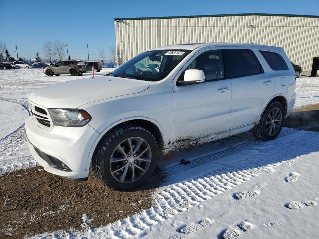 1C4RDJDG4HC850619 - 2017 DODGE DURANGO GT WHITE photo 1