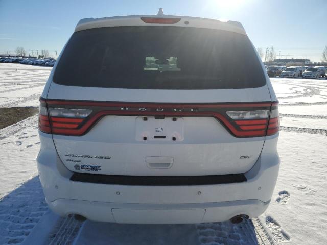 1C4RDJDG4HC850619 - 2017 DODGE DURANGO GT WHITE photo 6