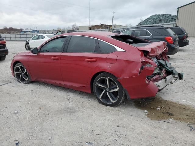 1HGCV1F31MA004100 - 2021 HONDA ACCORD SPORT RED photo 2