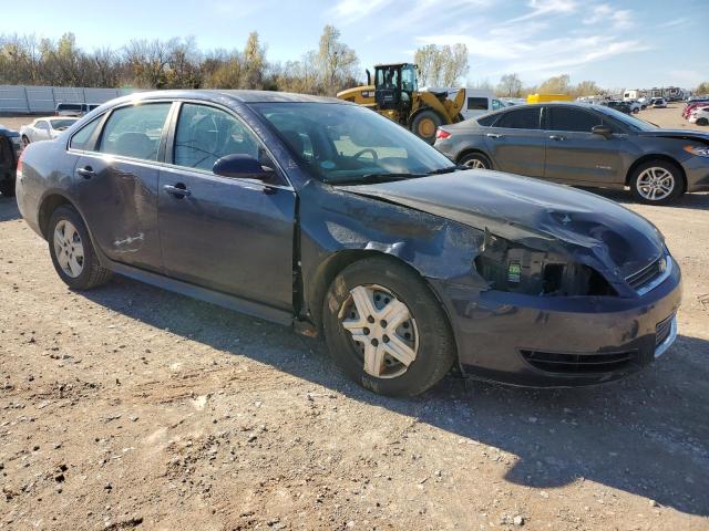 2G1WA5EK8A1101347 - 2010 CHEVROLET IMPALA LS BLUE photo 4