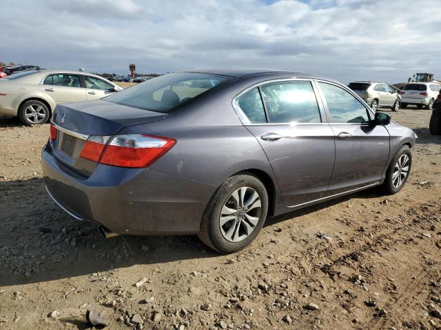 1HGCR2F38EA240223 - 2014 HONDA ACCORD LX GRAY photo 3