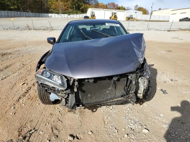 1HGCR2F38EA240223 - 2014 HONDA ACCORD LX GRAY photo 5