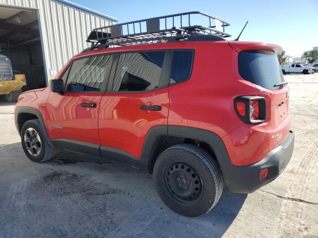ZACCJBAH3FPC02960 - 2015 JEEP RENEGADE SPORT RED photo 2