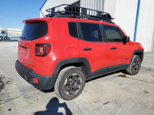 ZACCJBAH3FPC02960 - 2015 JEEP RENEGADE SPORT RED photo 3