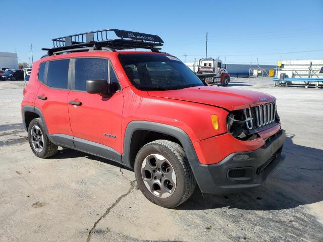 ZACCJBAH3FPC02960 - 2015 JEEP RENEGADE SPORT RED photo 4