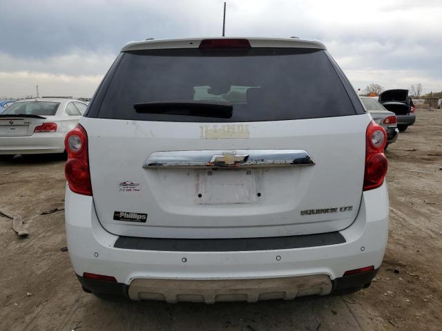 2GNALDEK7F6214679 - 2015 CHEVROLET EQUINOX LTZ WHITE photo 6