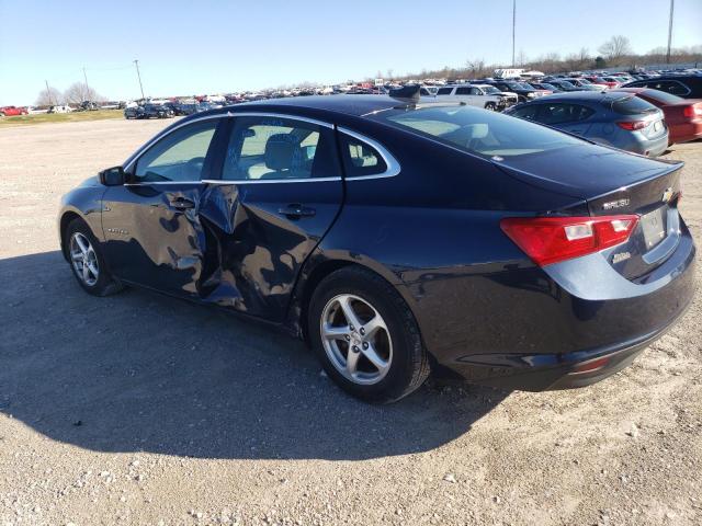 1G1ZB5ST1GF215246 - 2016 CHEVROLET MALIBU LS BLUE photo 2