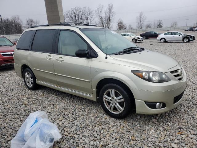 JM3LW28A240510223 - 2004 MAZDA MPV WAGON BEIGE photo 4