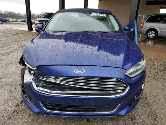 3FA6P0SU1GR157218 - 2016 FORD FUSION TITANIUM PHEV BLUE photo 5