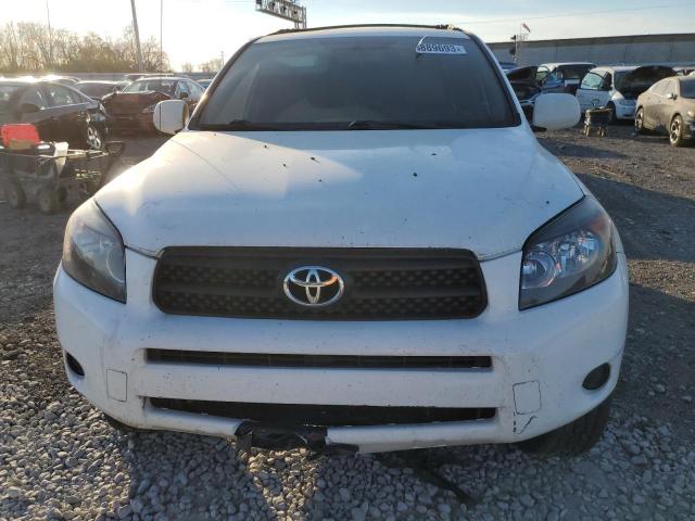 JTMZD33V665009897 - 2006 TOYOTA RAV4 WHITE photo 5