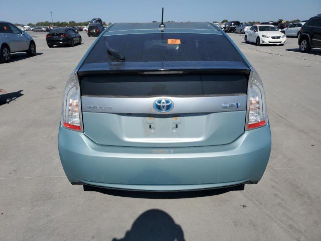 JTDKN3DP5F3075447 - 2015 TOYOTA PRIUS PLUG TURQUOISE photo 6