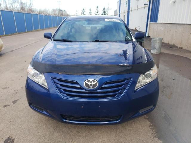 4T1BK46K57U005843 - 2007 TOYOTA CAMRY LE BLUE photo 5