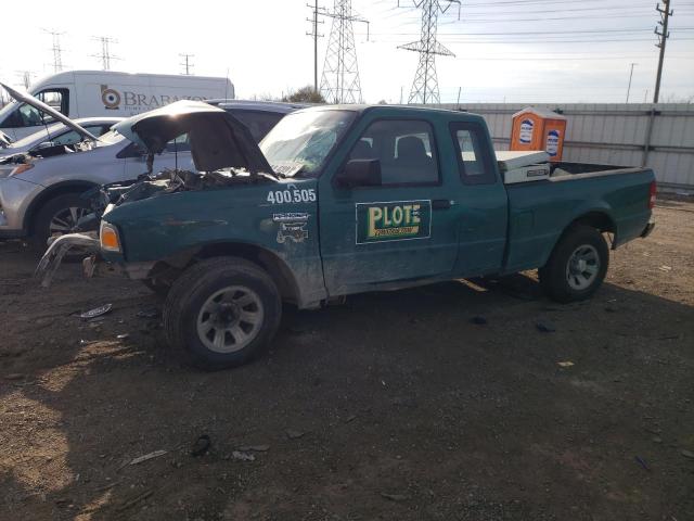 1FTZR44U98PA75445 - 2008 FORD RANGER SUPER CAB GREEN photo 1