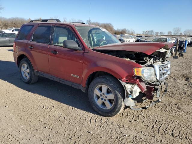 1FMCU03Z38KA49880 - 2008 FORD ESCAPE XLT RED photo 4