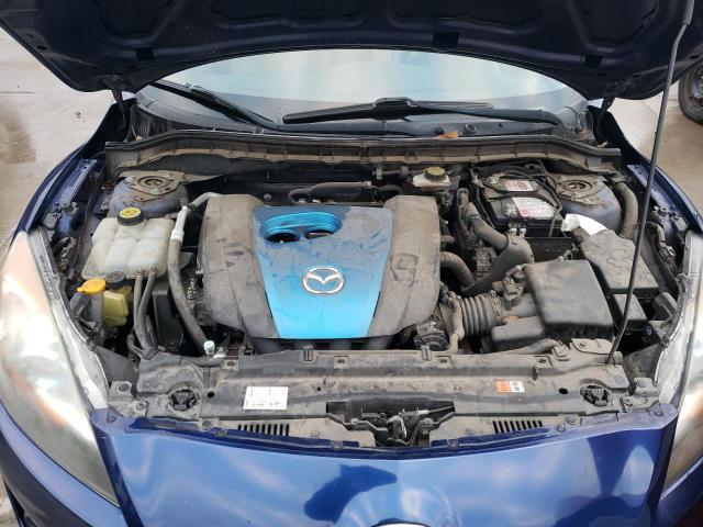 JM1BL1L72C1643821 - 2012 MAZDA 3 I BLUE photo 11