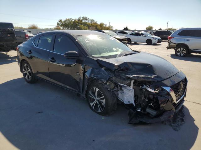 3N1AB8CV9LY256154 - 2020 NISSAN SENTRA SV BLACK photo 4