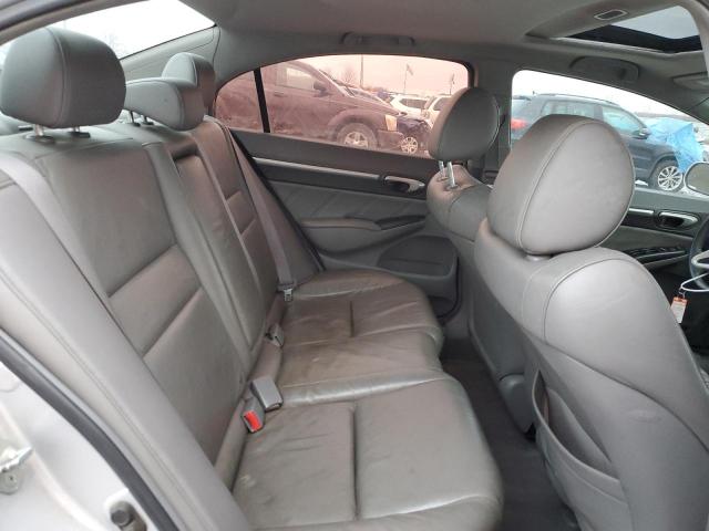 19XFA16919E001455 - 2009 HONDA CIVIC EXL ვერცხლისფერი ფოტო 10