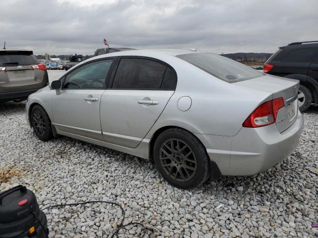 19XFA16919E001455 - 2009 HONDA CIVIC EXL ვერცხლისფერი ფოტო 2