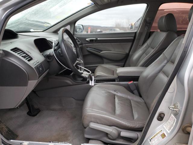 19XFA16919E001455 - 2009 HONDA CIVIC EXL ვერცხლისფერი ფოტო 7