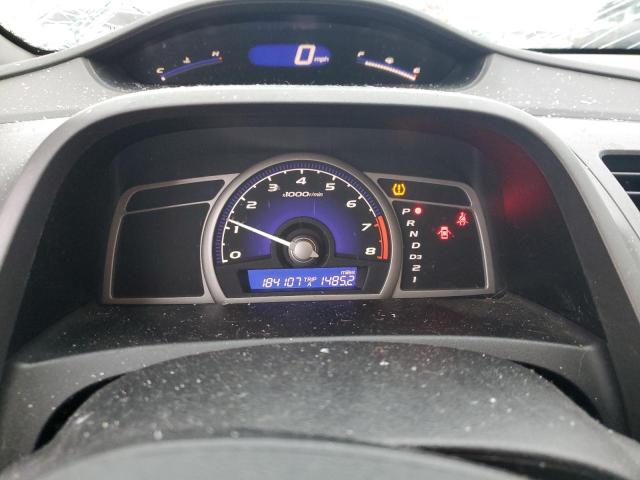 19XFA16919E001455 - 2009 HONDA CIVIC EXL ვერცხლისფერი ფოტო 9