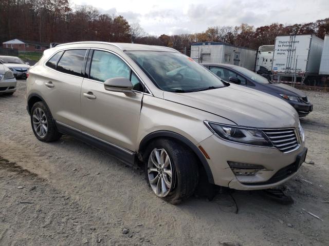 5LMCJ2D90HUL32435 - 2017 LINCOLN MKC SELECT Ոսկեգույն լուսանկար 4