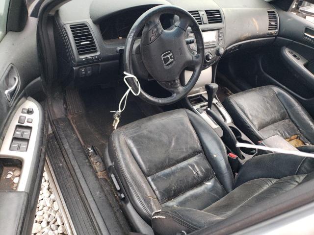 1HGCM66555A033358 - 2005 HONDA ACCORD EX SILVER photo 8