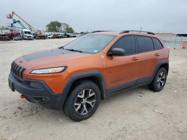 1C4PJMBS4GW124331 - 2016 JEEP CHEROKEE TRAILHAWK ORANGE photo 1