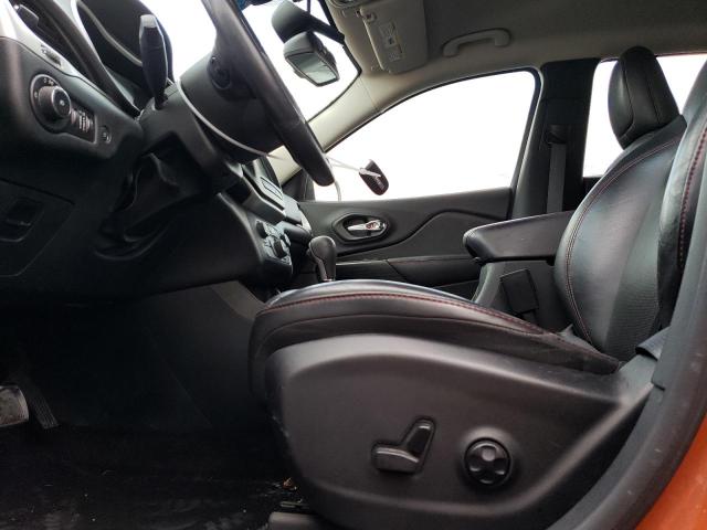 1C4PJMBS4GW124331 - 2016 JEEP CHEROKEE TRAILHAWK ORANGE photo 7