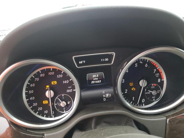 4JGDA5HB0EA382576 - 2014 MERCEDES-BENZ ML 350 4MATIC WHITE photo 9