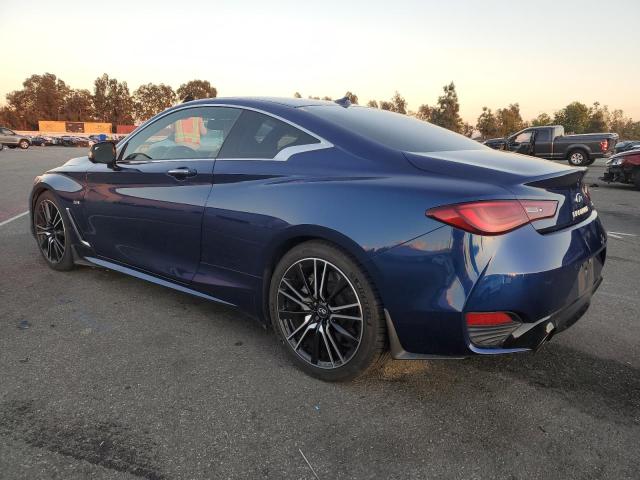 JN1EV7EK0JM340479 - 2018 INFINITI Q60 LUXE 300 BLUE photo 2