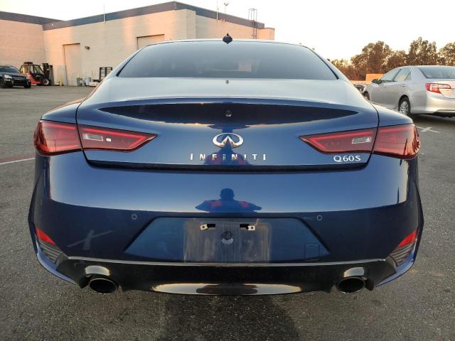 JN1EV7EK0JM340479 - 2018 INFINITI Q60 LUXE 300 BLUE photo 6