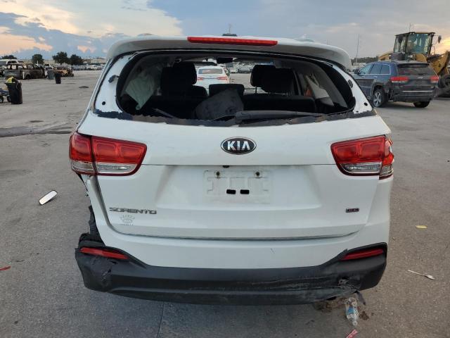 5XYPG4A36GG047225 - 2016 KIA SORENTO LX WHITE photo 6