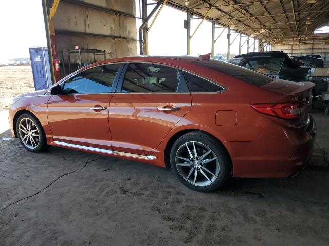 5NPE34AB9FH087719 - 2015 HYUNDAI SONATA SPORT ORANGE photo 2