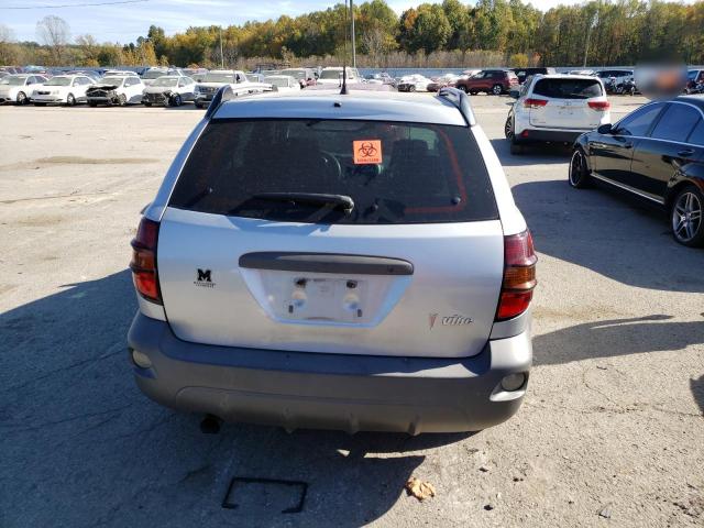 5Y2SL65807Z430375 - 2007 PONTIAC VIBE SILVER photo 6