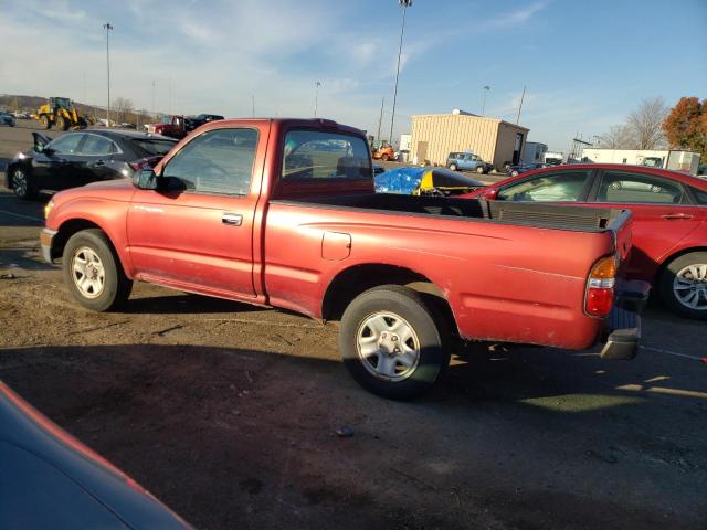 5TENL42N51Z841729 - 2001 TOYOTA TACOMA BURGUNDY photo 2